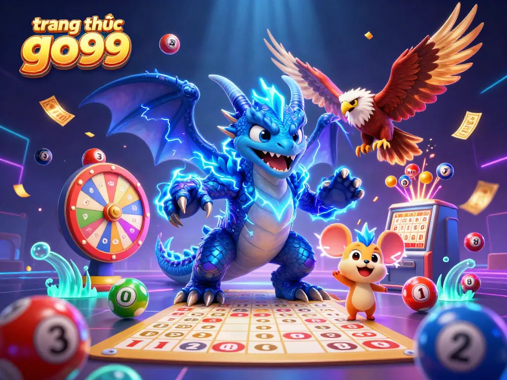 Experience the thrill at trang chủ go99 with our vibrant 3D casino scene featuring thrilling game elements.