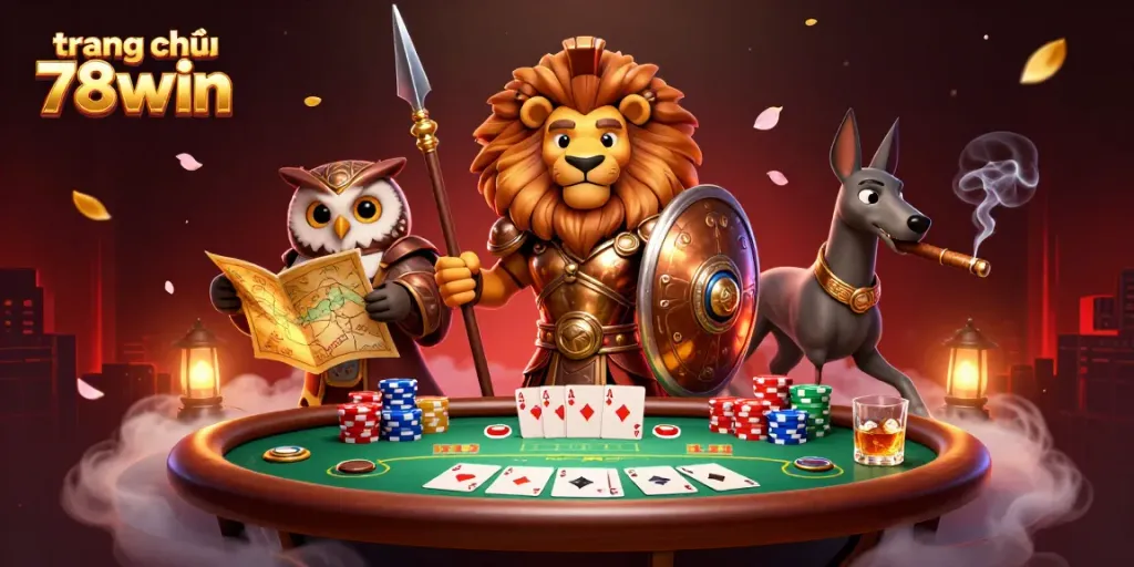 Engage with the stunning scene at trang chủ 78win showcasing a vibrant casino atmosphere