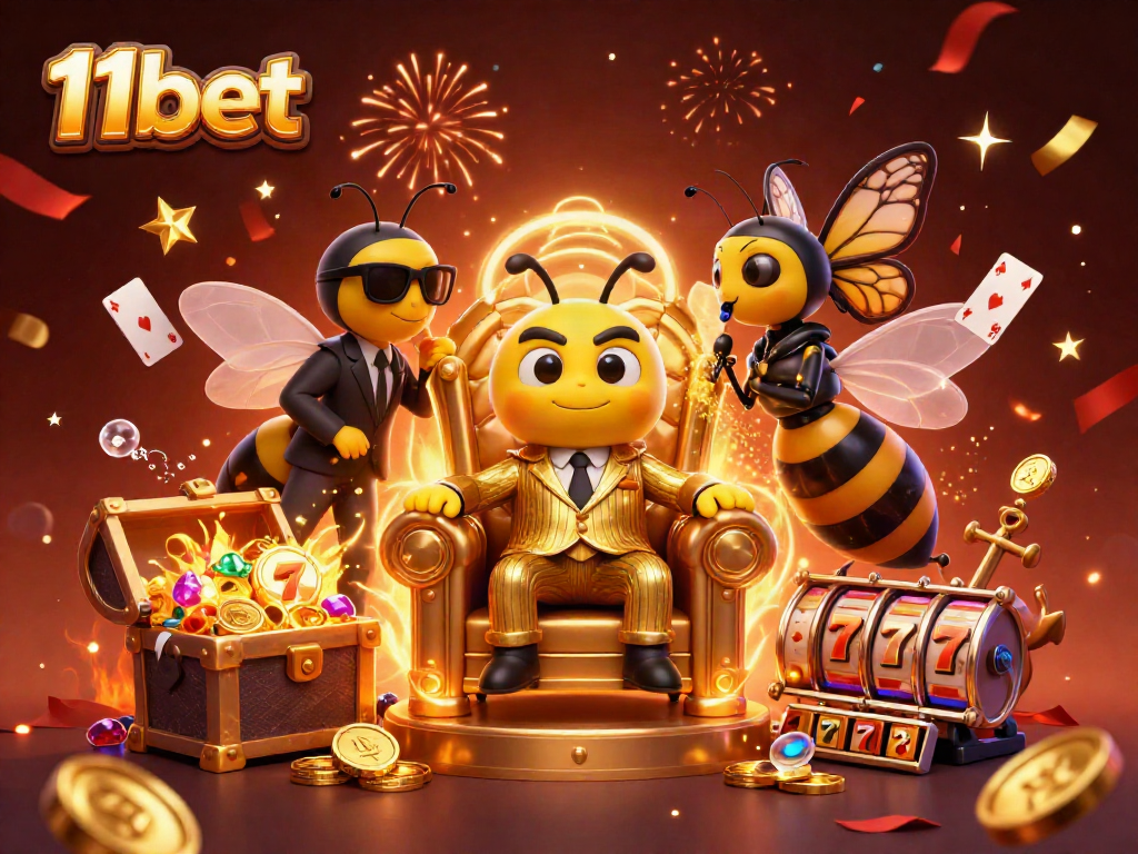 Place bets at 11bet with thrilling games and exciting jackpots in a vibrant casino setting.