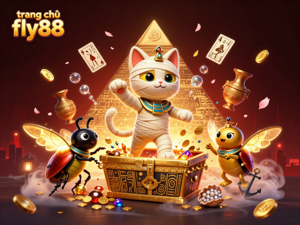 Experience gambling excitement with the trang chủ fly88 as lively characters burst into action with vibrant casino elements.