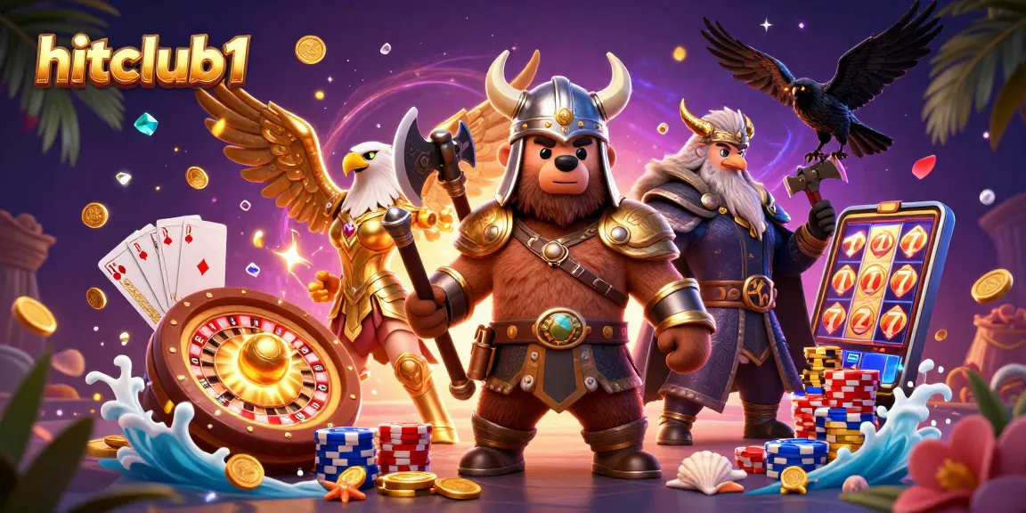 Experience gaming excitement with hitclub1 as Valkyries, bears, and riches come to life.
