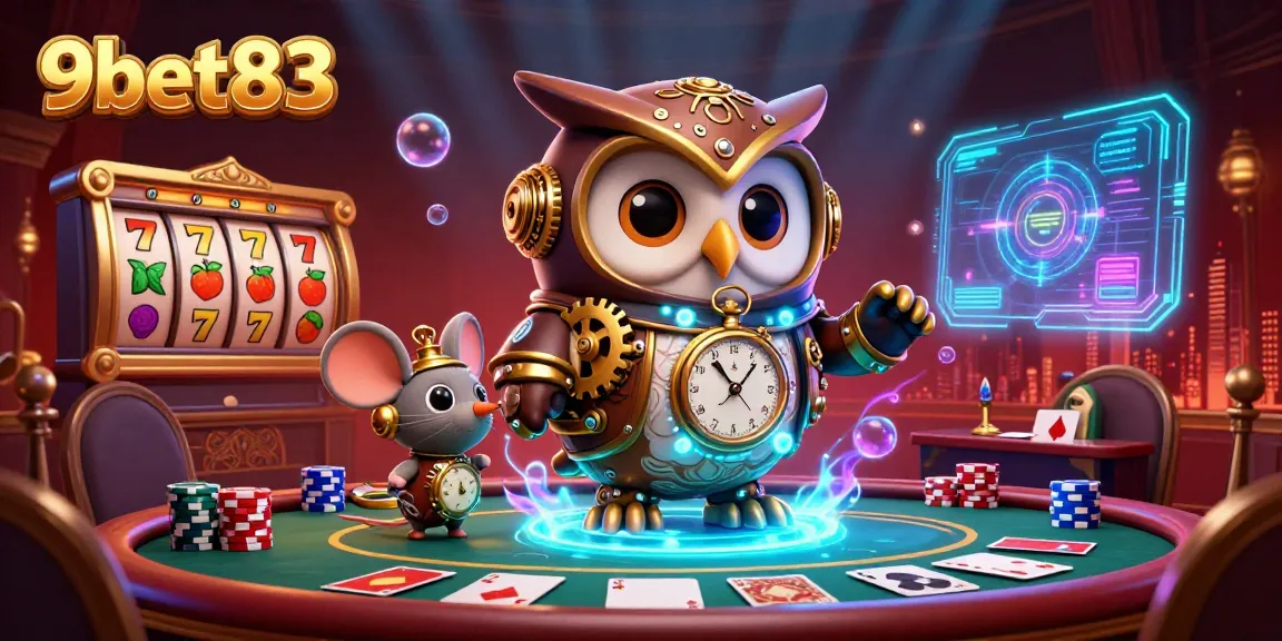 Experience thrilling gameplay at 9bet83 with vibrant casino elements and engaging slot reels.